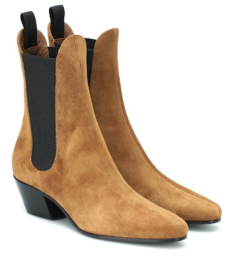 Saratoga suede ankle boots | Khaite