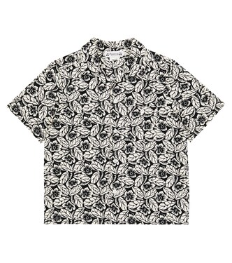 Steve floral cotton shirt | Bonpoint