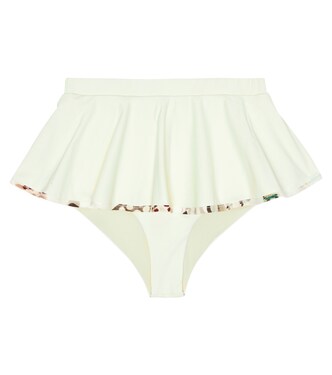 Ruffle-trimmed bikini bottoms | Marysia Bumby