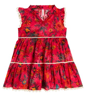 Ginger floral cotton dress | Zimmermann Kids