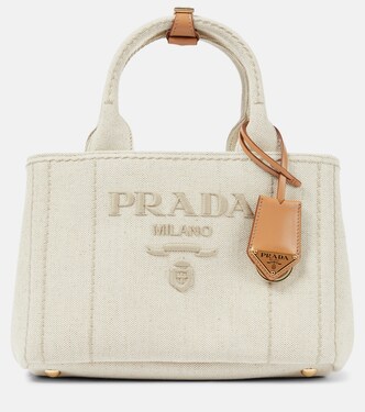 Giardiniera Medium canvas tote bag  | Prada