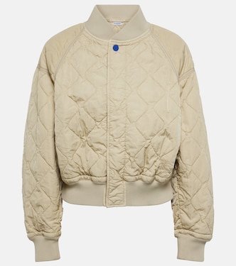 Quilted oversized bomber jacket  | Burberry