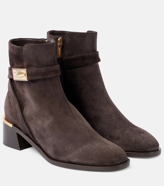 Diantha 45 suede ankle boots | Jimmy Choo