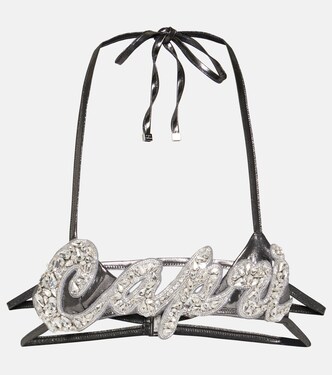Capri crystal-embellished bra top | Dolce&Gabbana