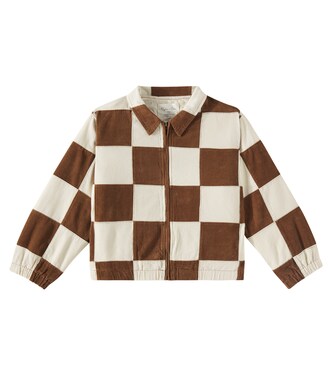 Checked cotton jacket | Rylee + Cru