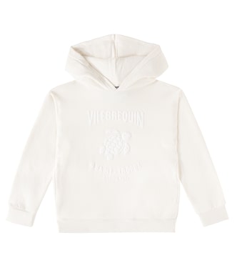 Logo cotton fleece hoodie | Vilebrequin Kids
