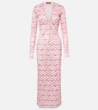 Lamé midi dress | Missoni