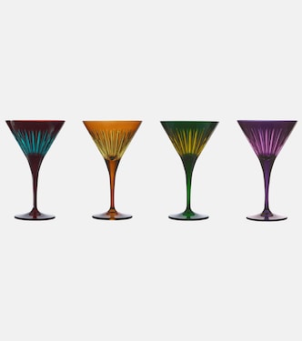 Prism set of 4 martini glasses | L'Objet