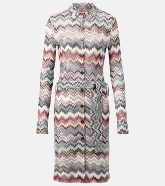 Zigzag shirt dress | Missoni