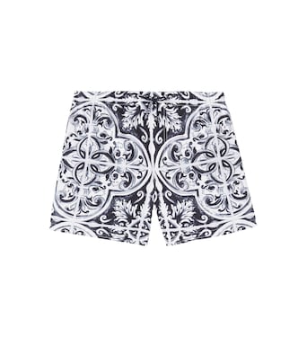 Badeshorts Majolica | Dolce&Gabbana Kids
