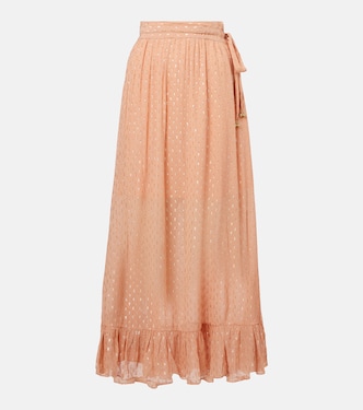 Rhiannon frilled maxi skirt | Zimmermann
