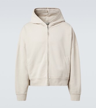 Cotton zip-up hoodie | Entire Studios