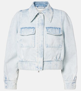 Cropped denim jacket | Dries Van Noten