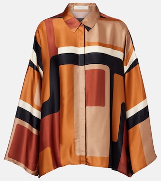 Cora印花缎布衬衫 | Faithfull