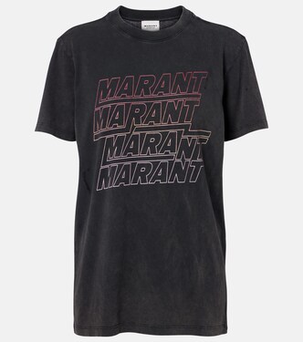 Zoeline printed cotton jersey T-shirt | Marant Etoile