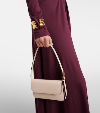 Dorian Mini leather shoulder bag in pink - Victoria Beckham