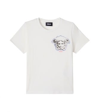 T-Shirt Medusa aus Baumwoll-Jersey | Versace Kids