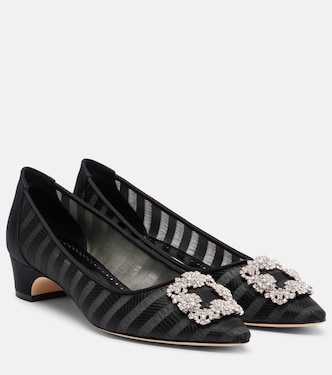 Hangisi embellished pumps | Manolo Blahnik