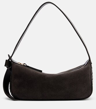 Nodo Small suede shoulder bag | Bottega Veneta