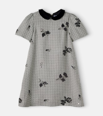 Besticktes Kleid aus Tweed | Tartine et Chocolat