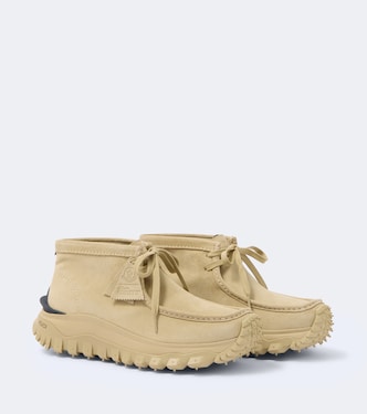 x Clarks Trailgrip Wallabee GTX suede sneakers | Moncler