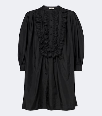 Ruffled taffeta minidress | Chloé