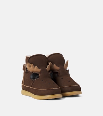 Baby Dubu leather booties | Donsje