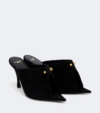 Midnight City studded suede mules | Balenciaga