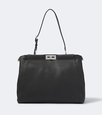 Peekaboo® leather tote bag | Fendi