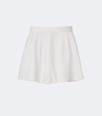 Sheer lamé shorts | Missoni