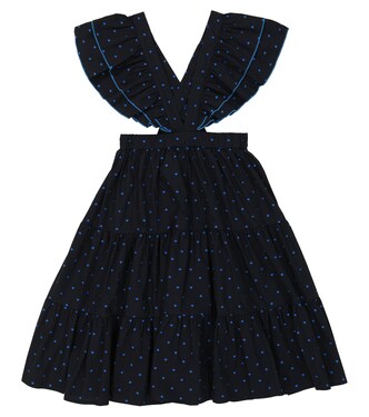 Polka-dot cotton-blend skirt | Paade Mode