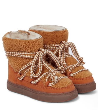 Sneaker shearling and suede boots | Inuikii Kids