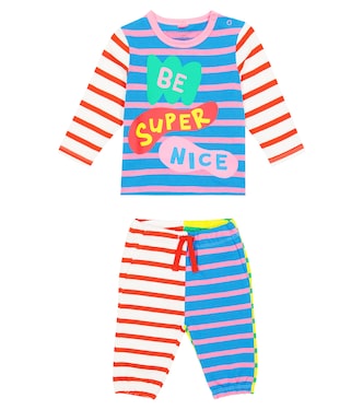 婴幼儿 — 棉质针织上衣与运动裤 | Stella McCartney Kids