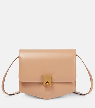 Le Papa Large leather crossbody bag | Alaïa