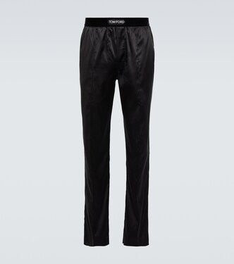 Pantalones de pijama en mezcla de seda | Tom Ford