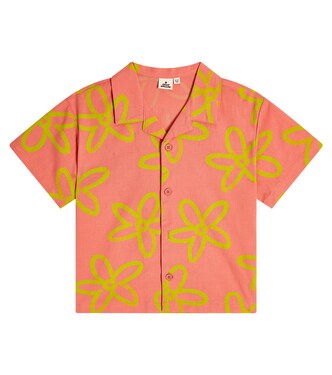 Floral printed cotton shirt | Jellymallow