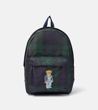 Polo Bear checked backpack | Polo Ralph Lauren Kids