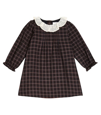 Baby Magnolia checked cotton dress | Bonpoint
