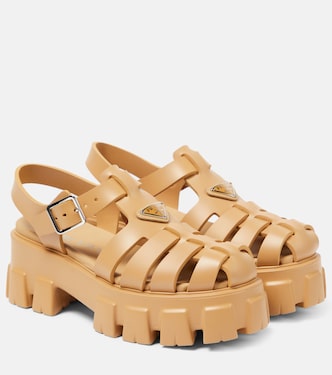 Monolith platform sandals | Prada