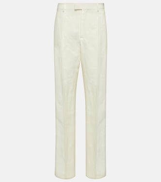 Linen straight pants | Bottega Veneta