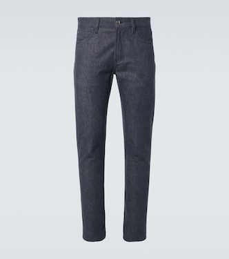 Mid-rise straight jeans | Loro Piana