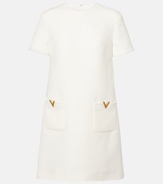 VGold Crepe Couture minidress | Valentino