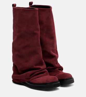 Robin suede knee-high boots | The Attico