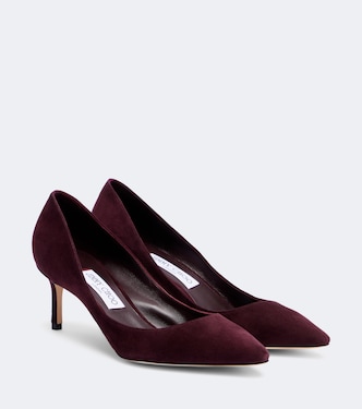 Escarpins Romy 60 en daim | Jimmy Choo