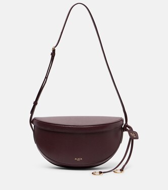 Hip Small leather shoulder bag | Alaïa