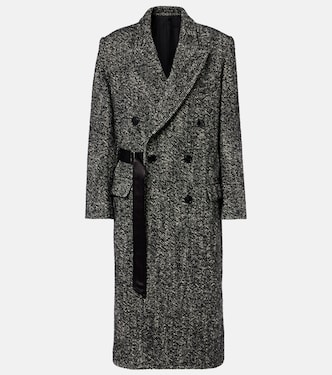 Ebyane chevron wool-blend tweed coat  | Isabel Marant