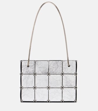 Emma Mini metallic leather tote bag | Khaite