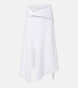 Midirock aus einem Baumwollgemisch | Victoria Beckham