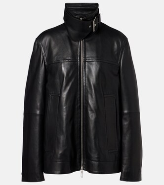 Oversized leather jacket | Sportmax