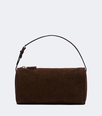 '90s suede top-handle bag | The Row